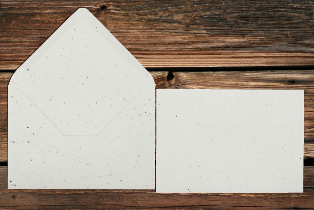 Briefhüllen 110x156 mm Nassklebend Zirkular Tulpe 120 g/qm